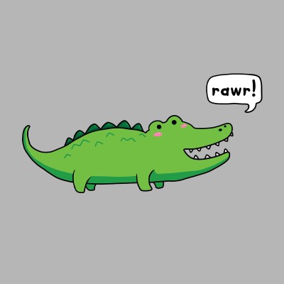 Rawr Crocodile
