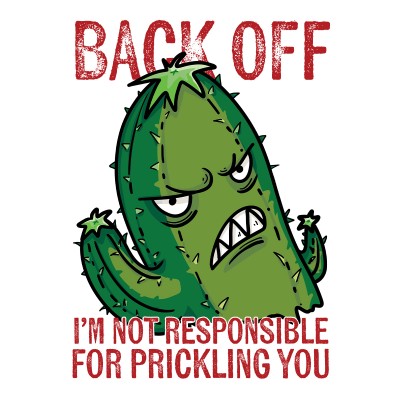 Back-Off Cactus - KIDS Tee