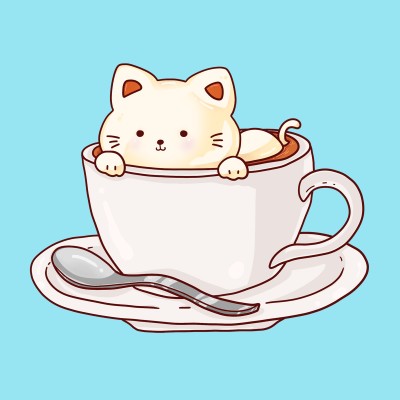 Latte Cat - KIDS Tee
