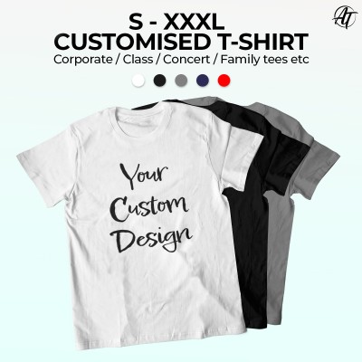 Customised 220GSM Adults Cotton Tee